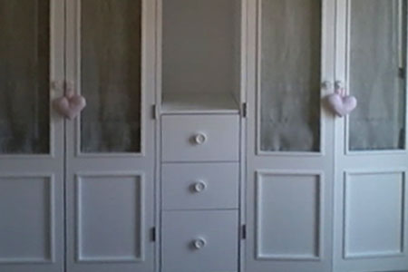 lacado armario blanco